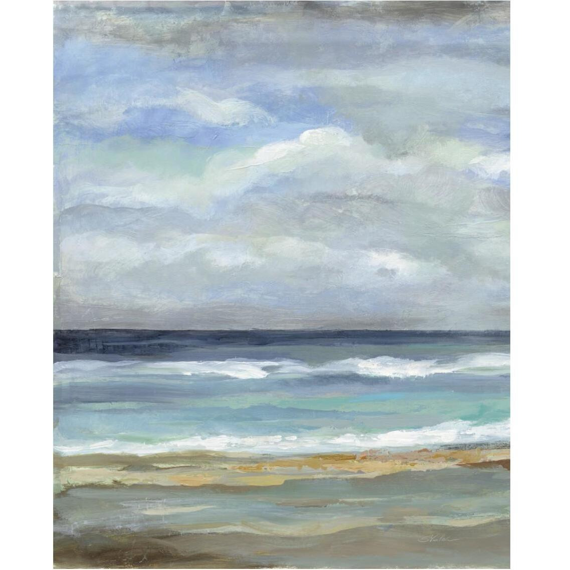 Seashore VII -Paper Art-30&quotx37"