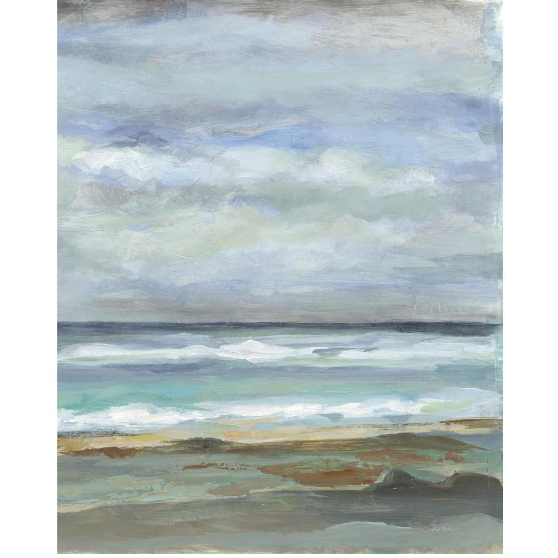 Seashore VIII -Paper Art-24&quotx30"