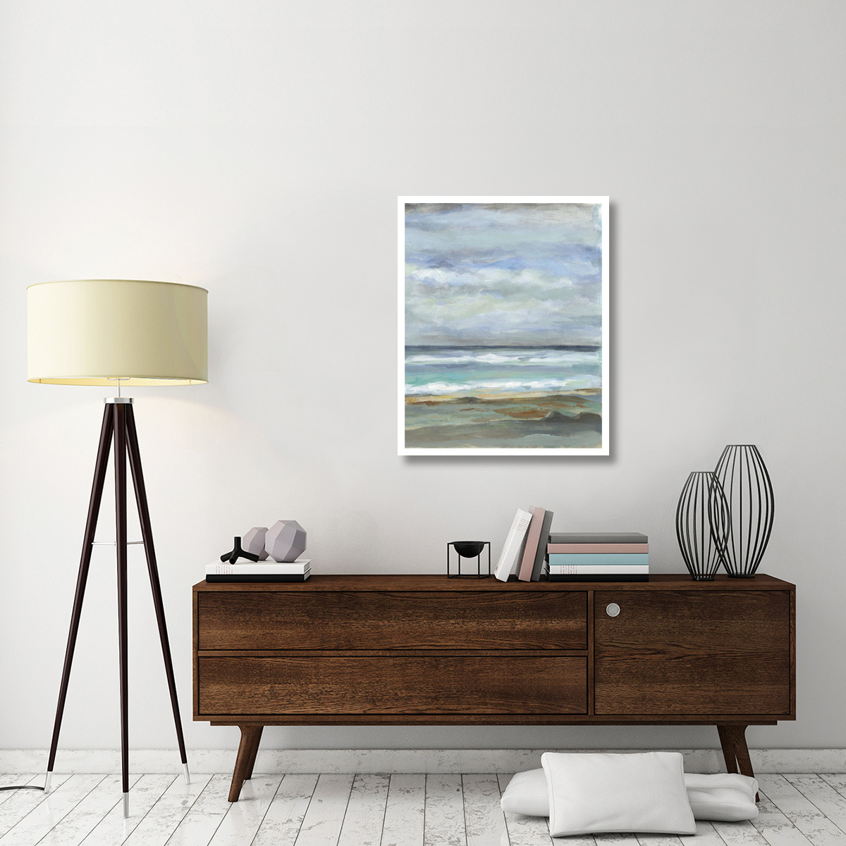 Seashore VIII -Paper Art-30&quotx37"