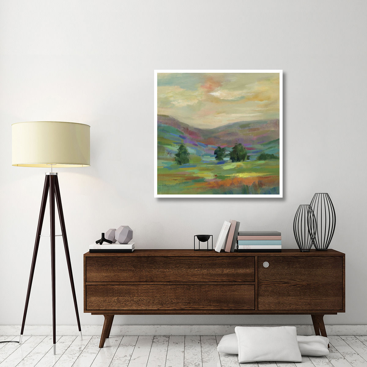 Summer Hues -Paper Art-42&quotx42"