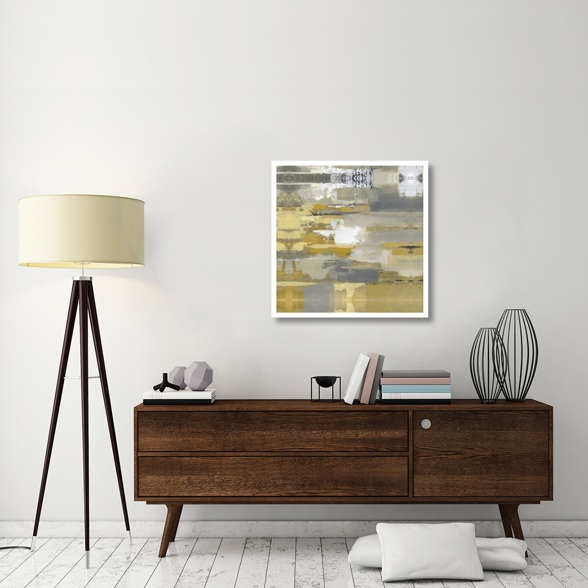 Urban Walkway III -Paper Art-32&quotx32"