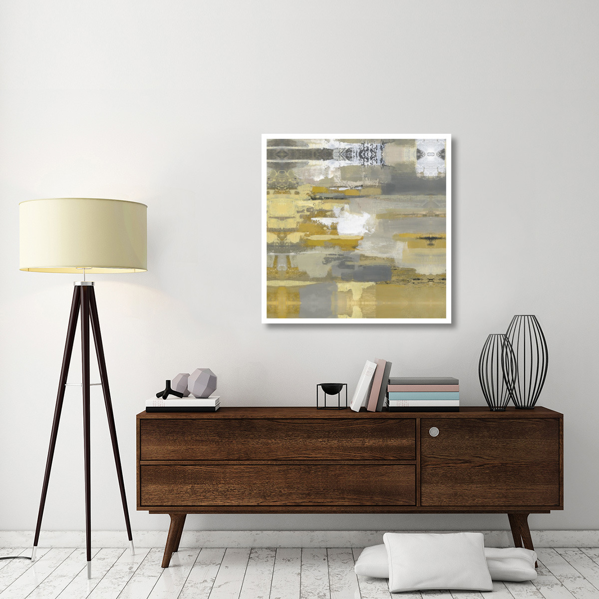 Urban Walkway III -Paper Art-38&quotx38"