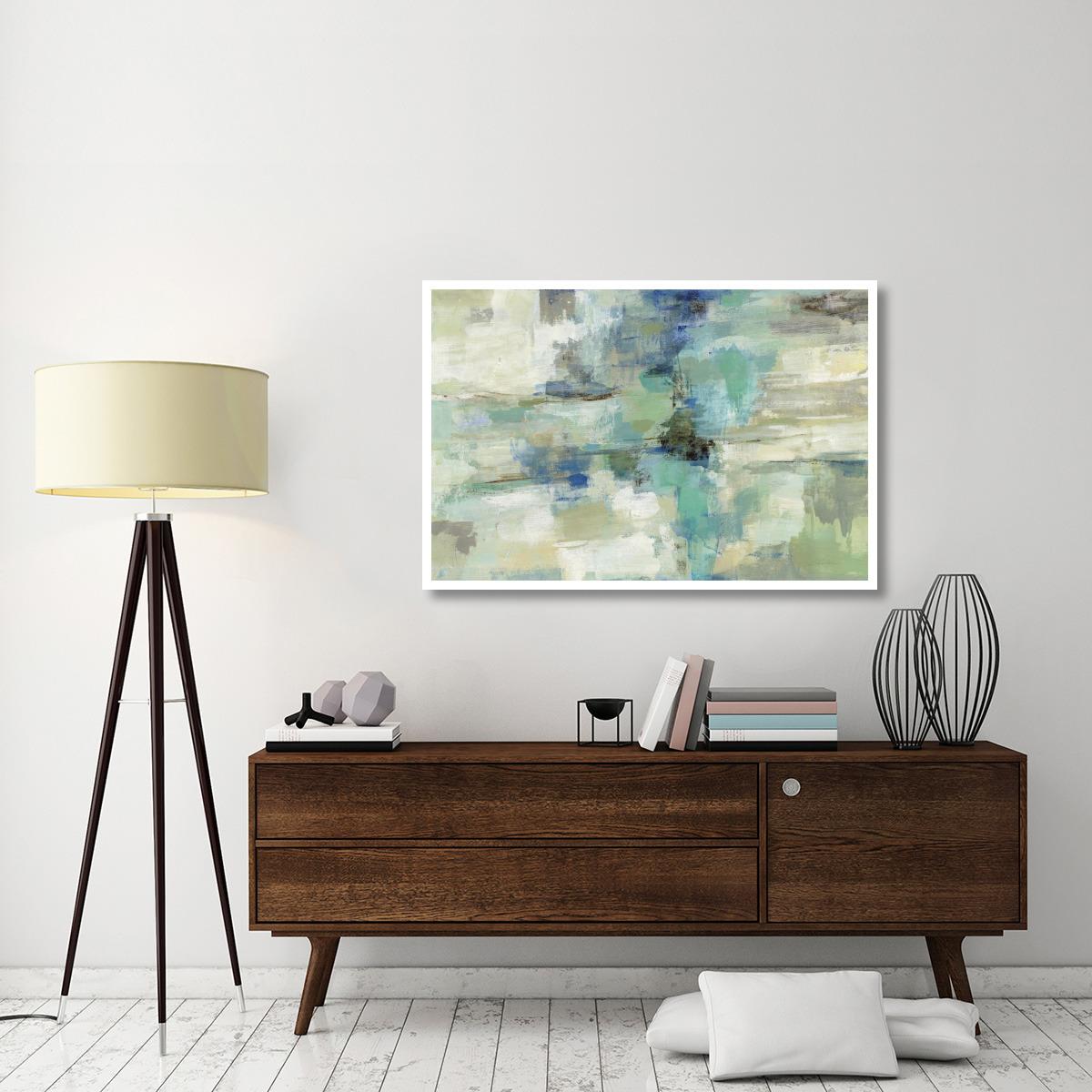 In the Clouds -Paper Art-50&quotx34"