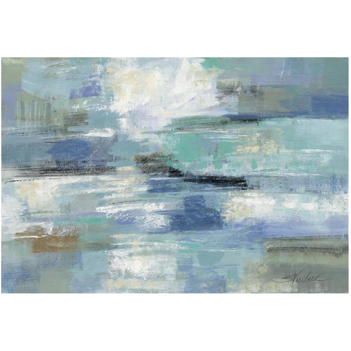 Clear Water -Paper Art-50&quotx34"