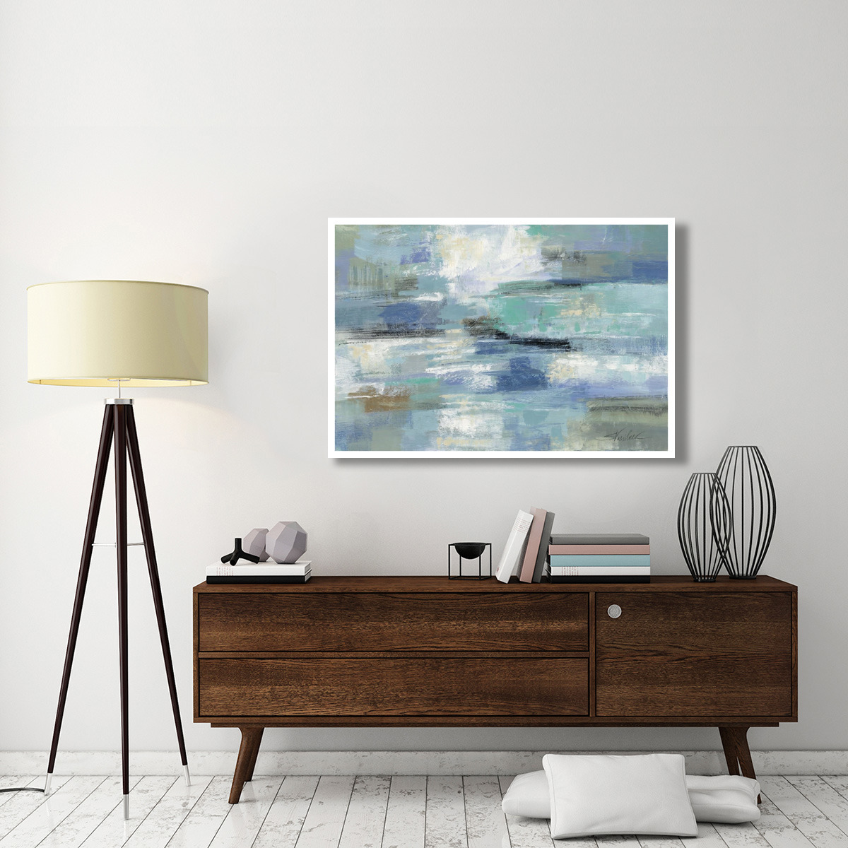 Clear Water -Paper Art-50&quotx34"