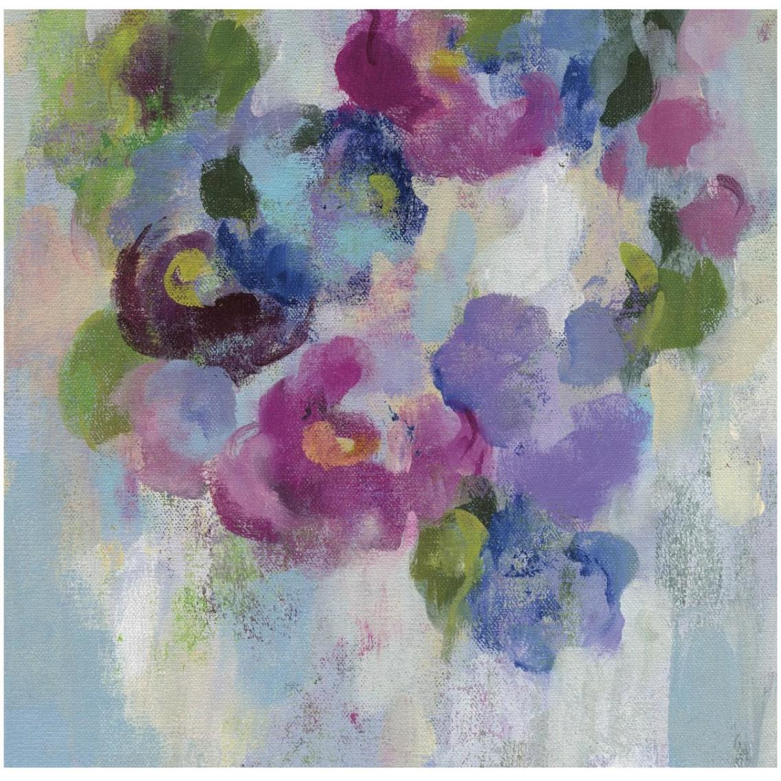 Pink and Blue II -Paper Art-32&quotx32"