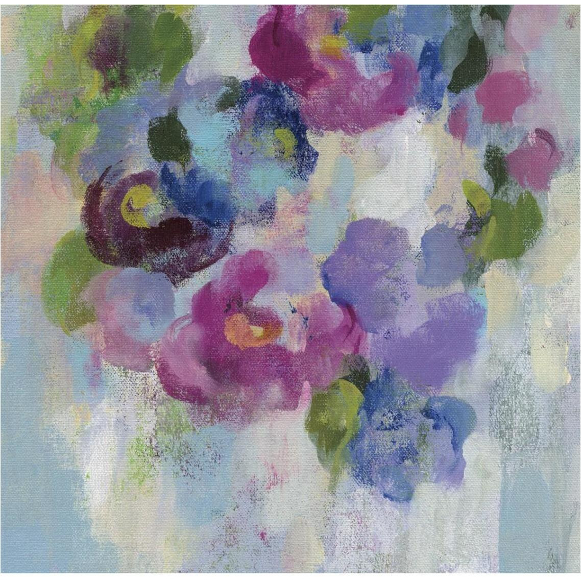 Pink and Blue II -Paper Art-38&quotx38"