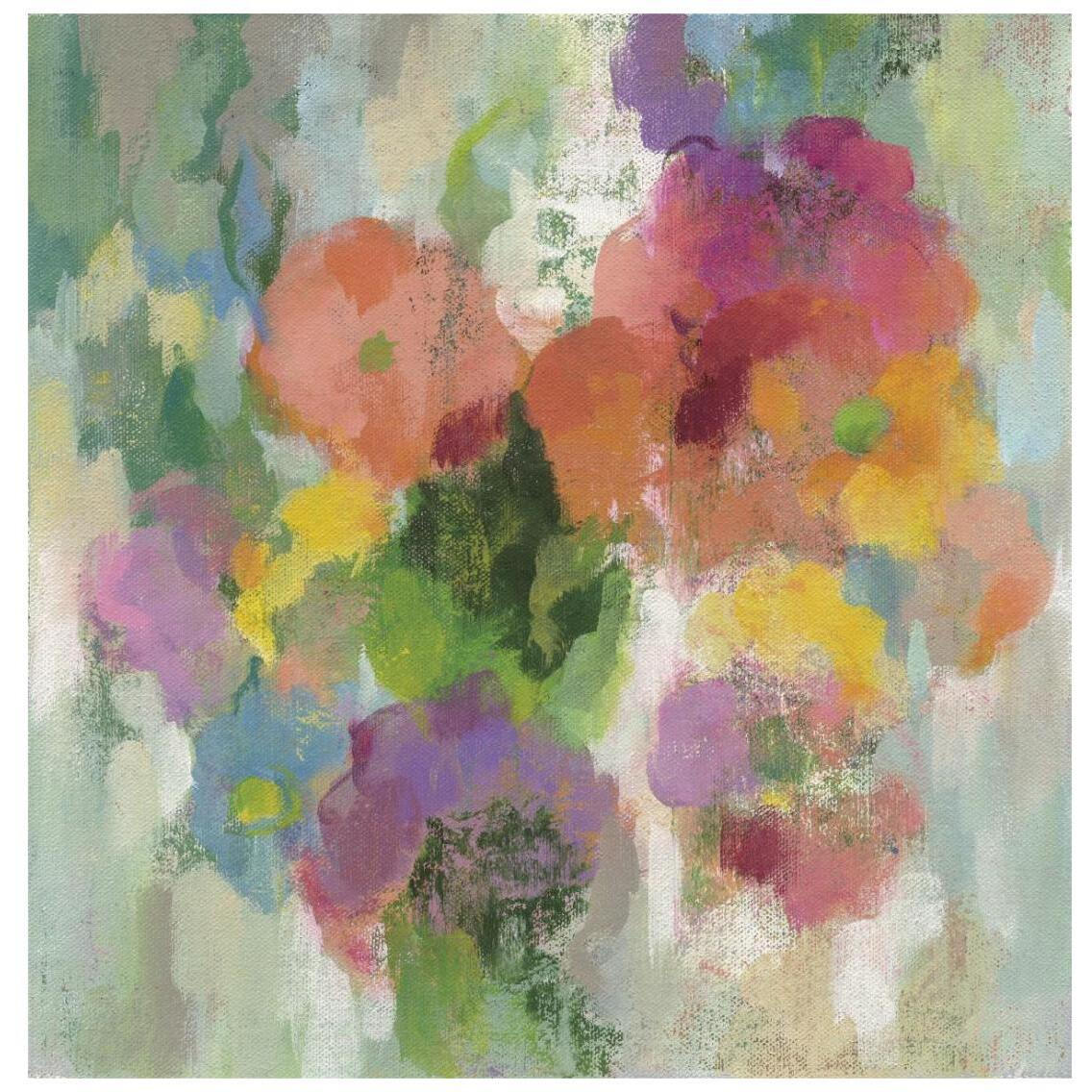 Colorful Garden II -Paper Art-26&quotx26"