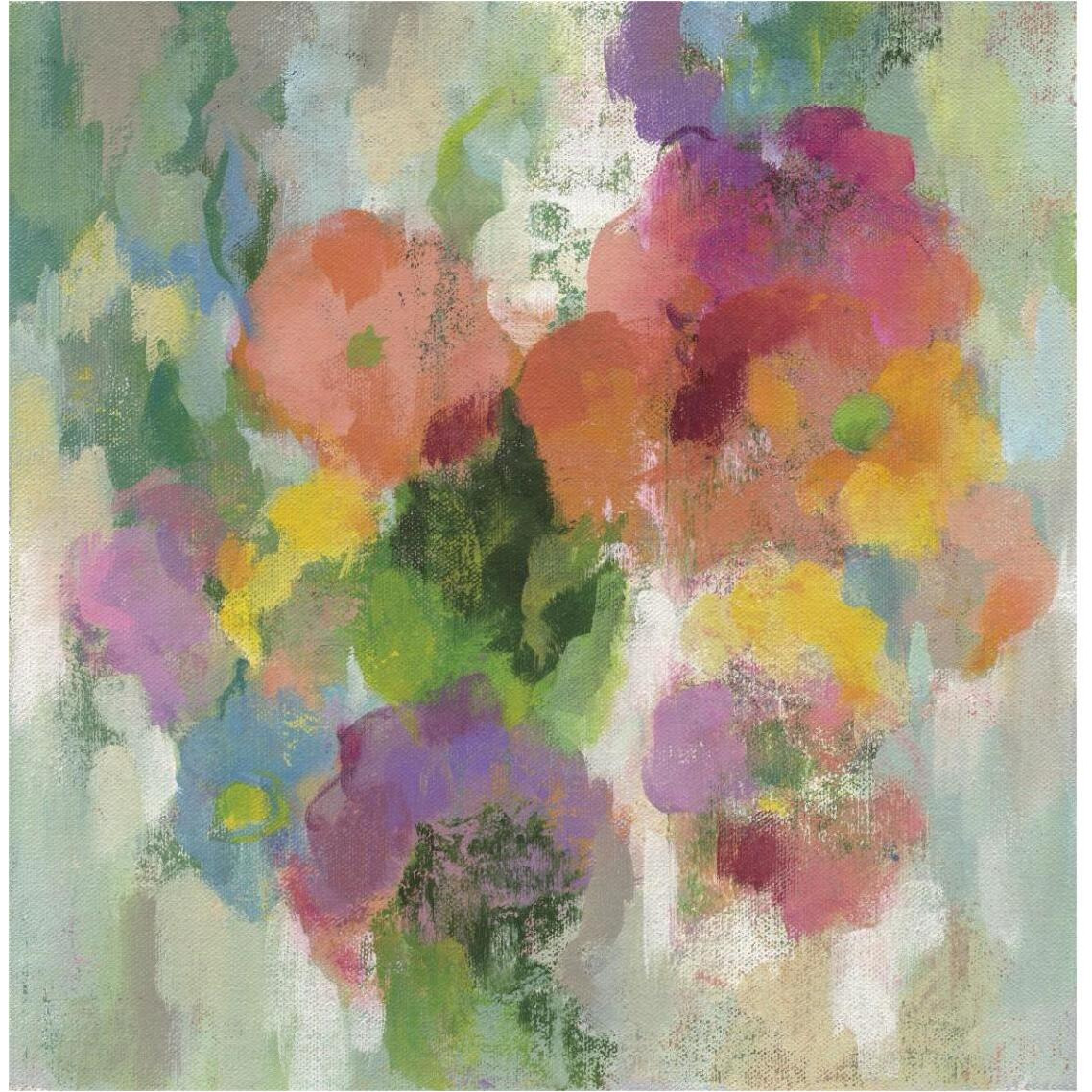 Colorful Garden II -Paper Art-38&quotx38"