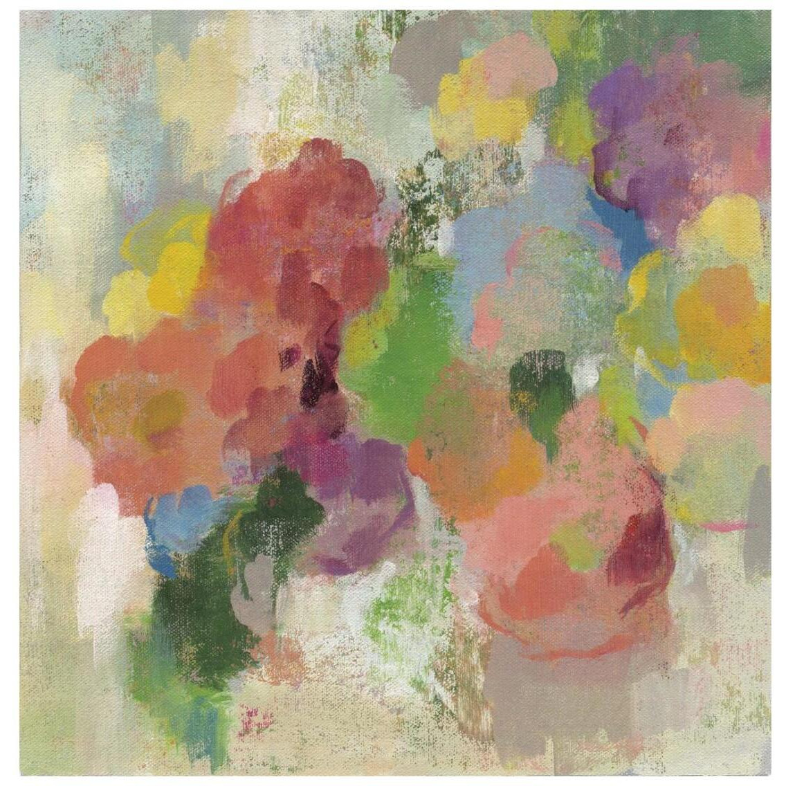 Colorful Garden III -Paper Art-26&quotx26"