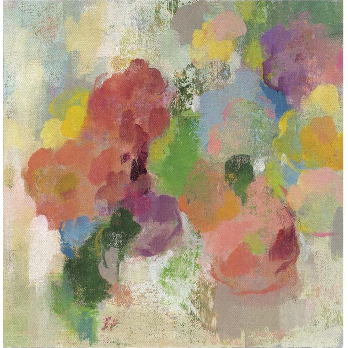 Colorful Garden III -Paper Art-38&quotx38"