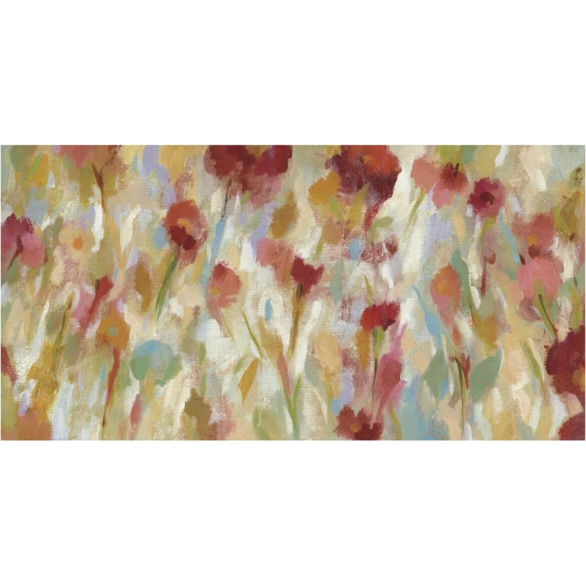 Breezy Floral I -Paper Art-74&quotx38"