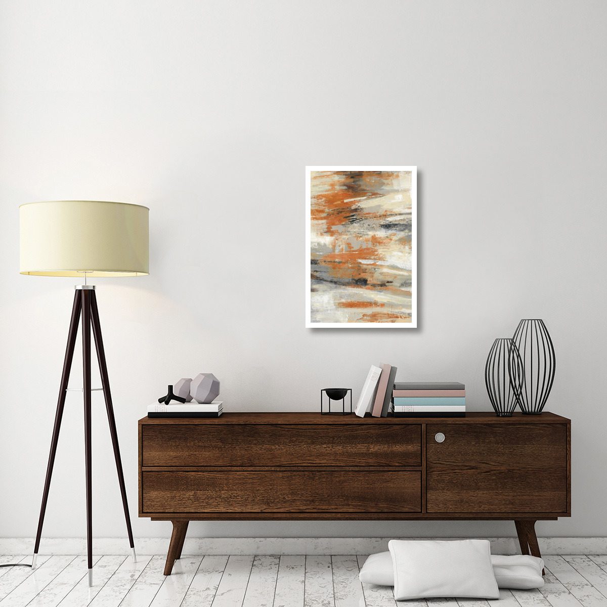 Golden Dust Crop Orange -Paper Art-22&quotx32"