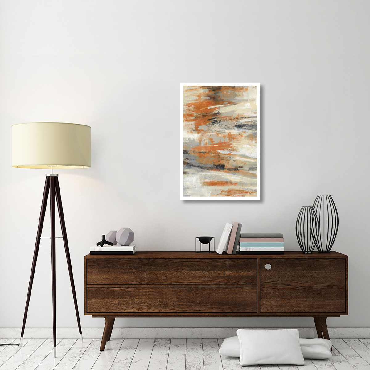 Golden Dust Crop Orange -Paper Art-26&quotx38"