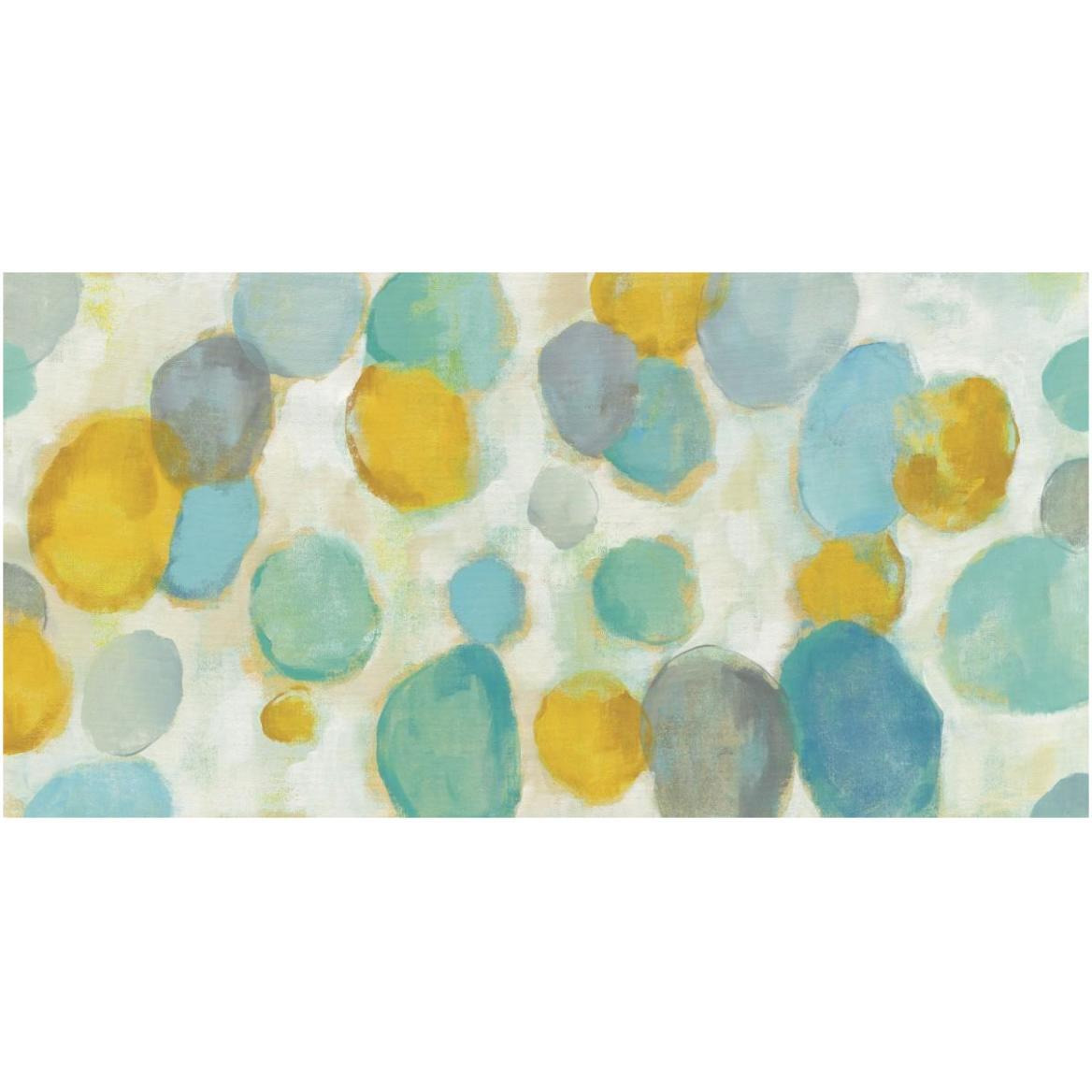 Painted Pebbles -Paper Art-62&quotx32"