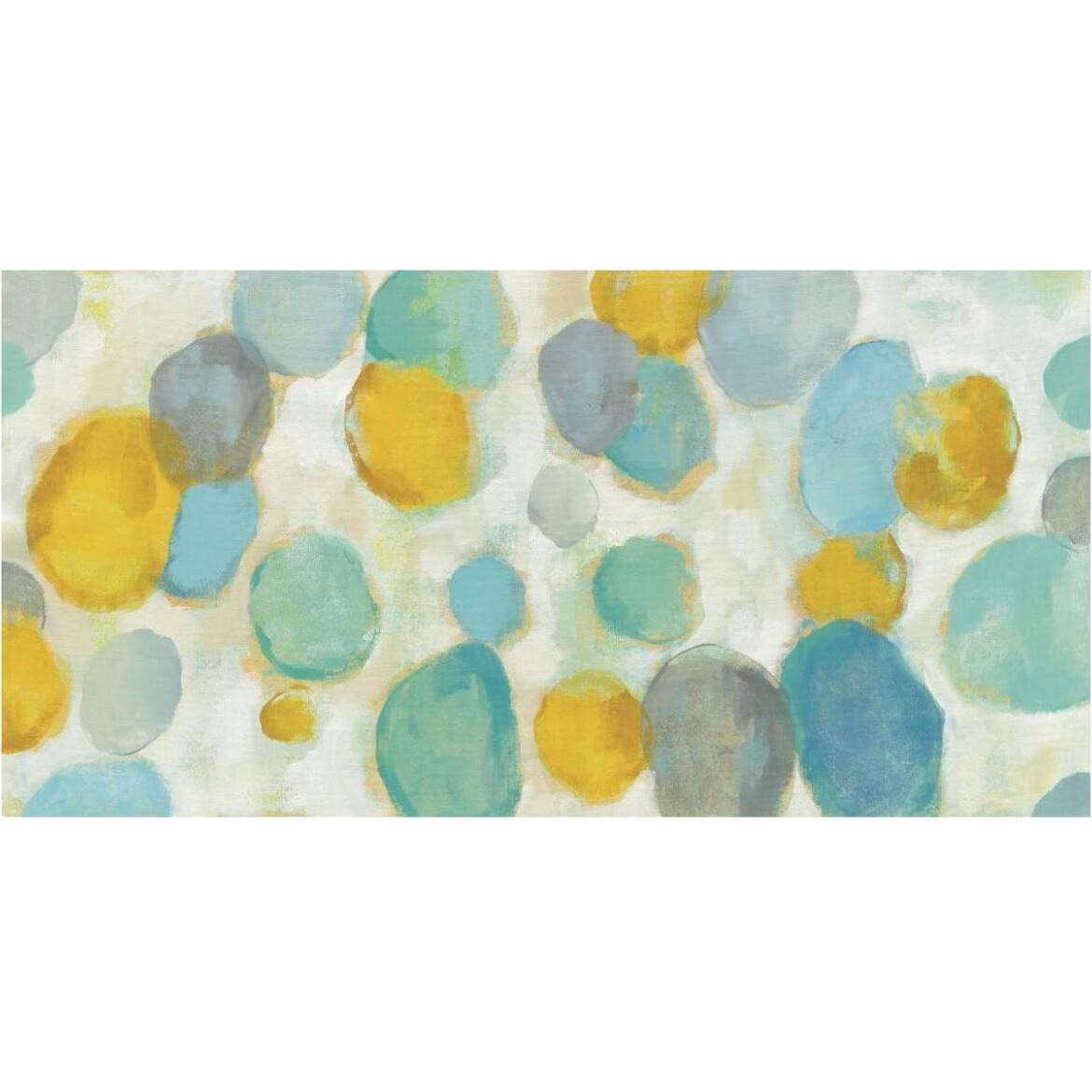 Painted Pebbles -Paper Art-74&quotx38"