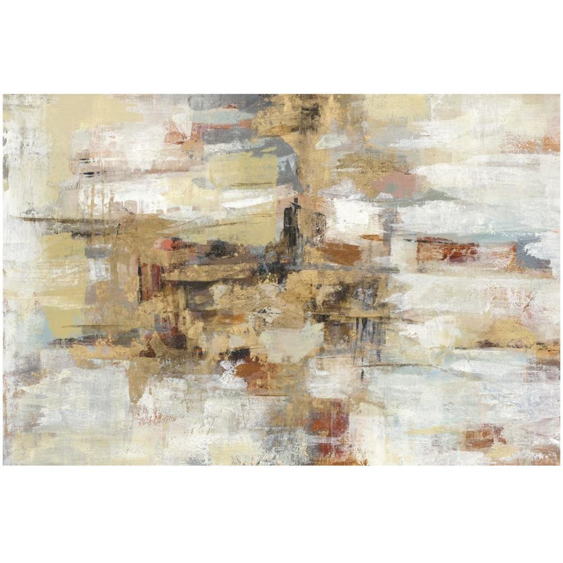 Old Bridge Reminiscence -Paper Art-32&quotx22"