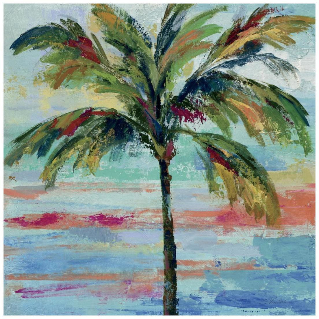 California Palm II -Paper Art-20&quotx20"