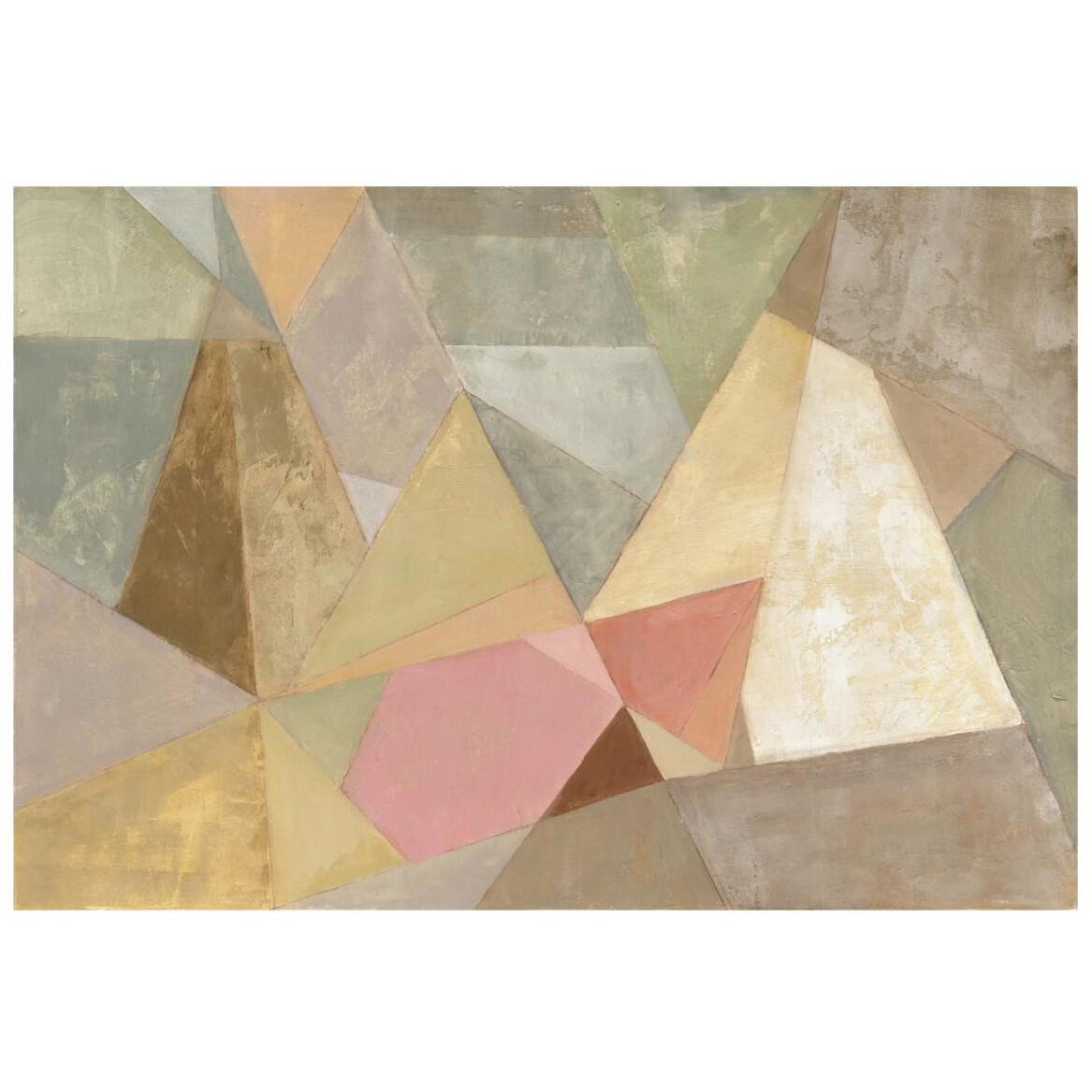 Geometric Abstract -Paper Art-20&quotx14"