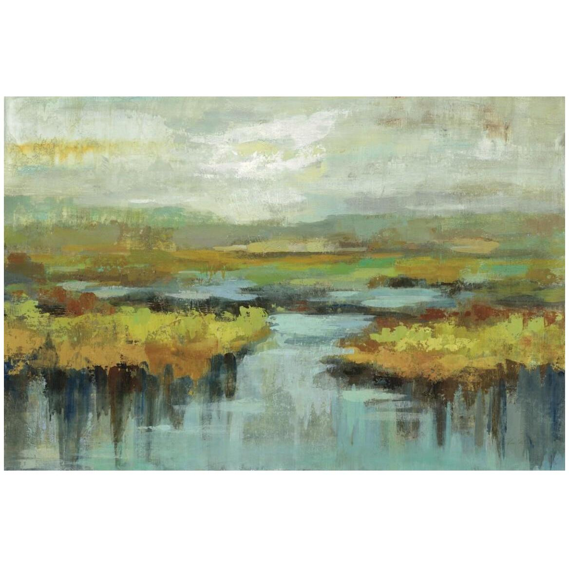 Spring Landscape -Paper Art-50&quotx34"