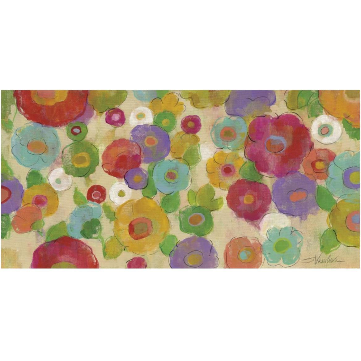 Bohemian Bouquet I -Paper Art-62&quotx32"