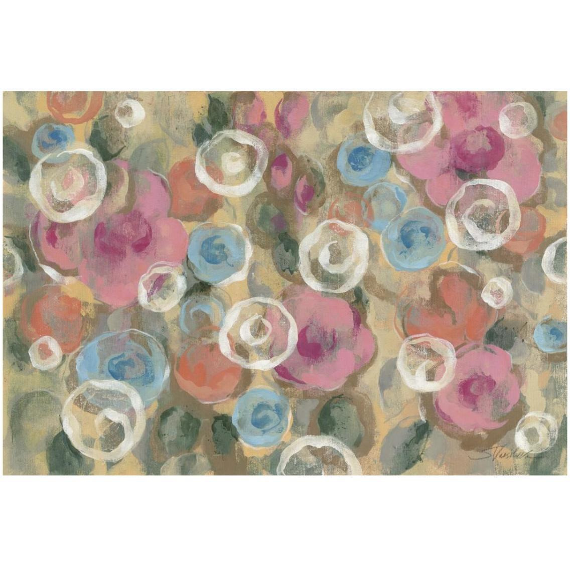 Parisian Floral I -Paper Art-32&quotx22"