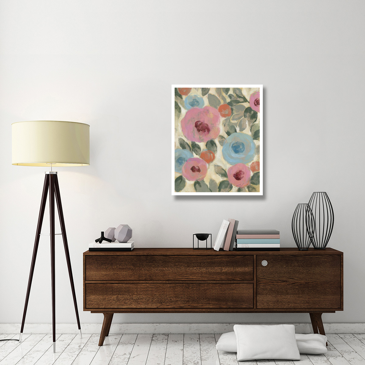 Parisian Floral II -Paper Art-30&quotx37"