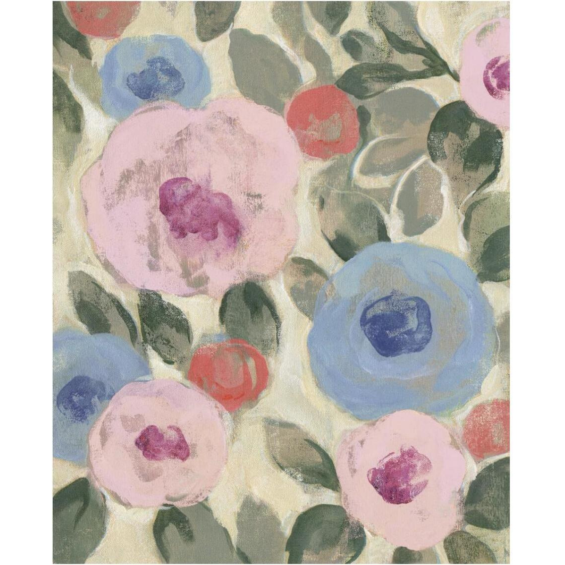Parisian Floral II Pastel -Paper Art-30&quotx37"