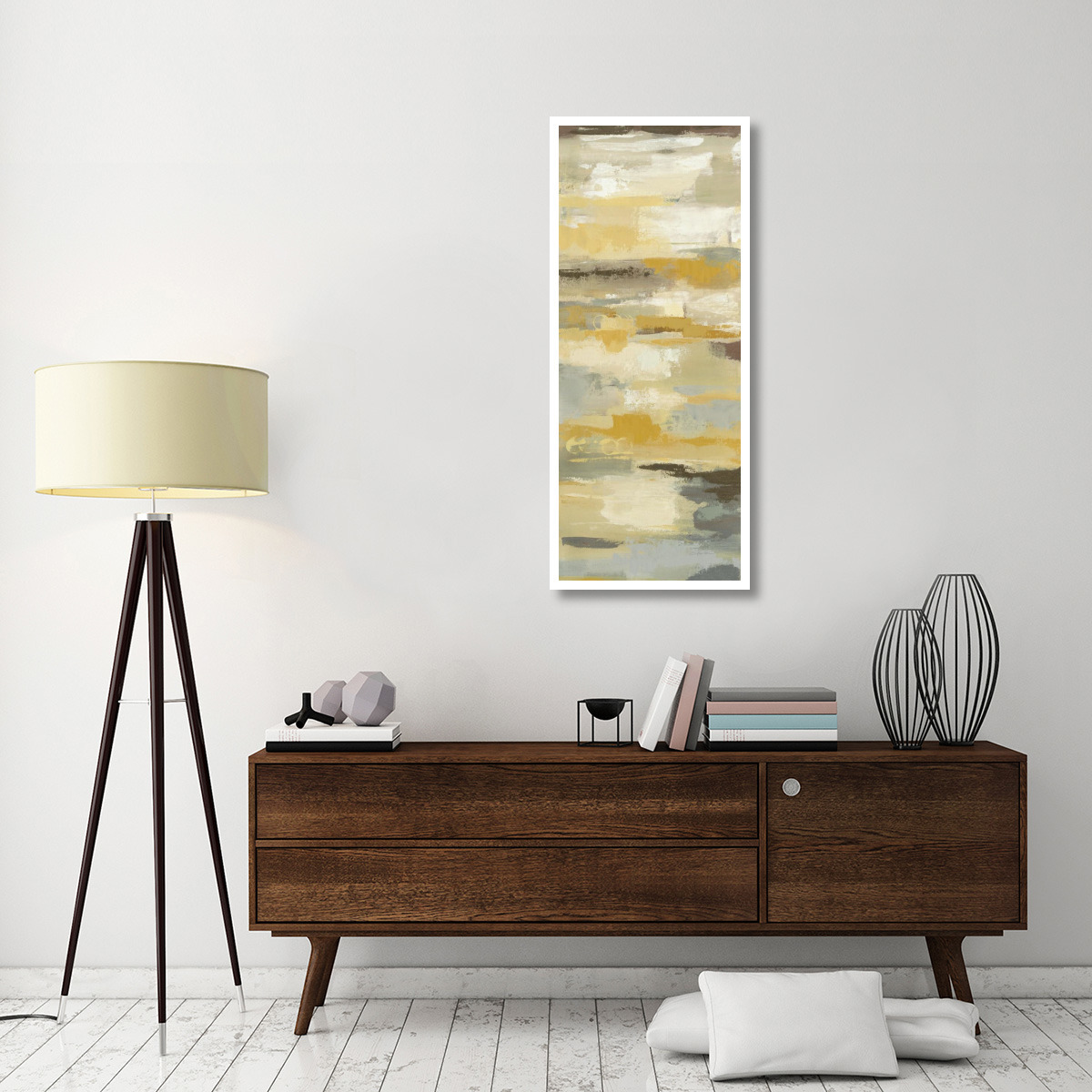 Earth Abstracts I -Paper Art-22&quotx52"