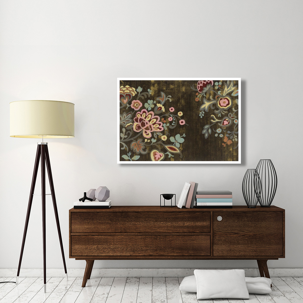 Decorative Paisley -Paper Art-50&quotx34"