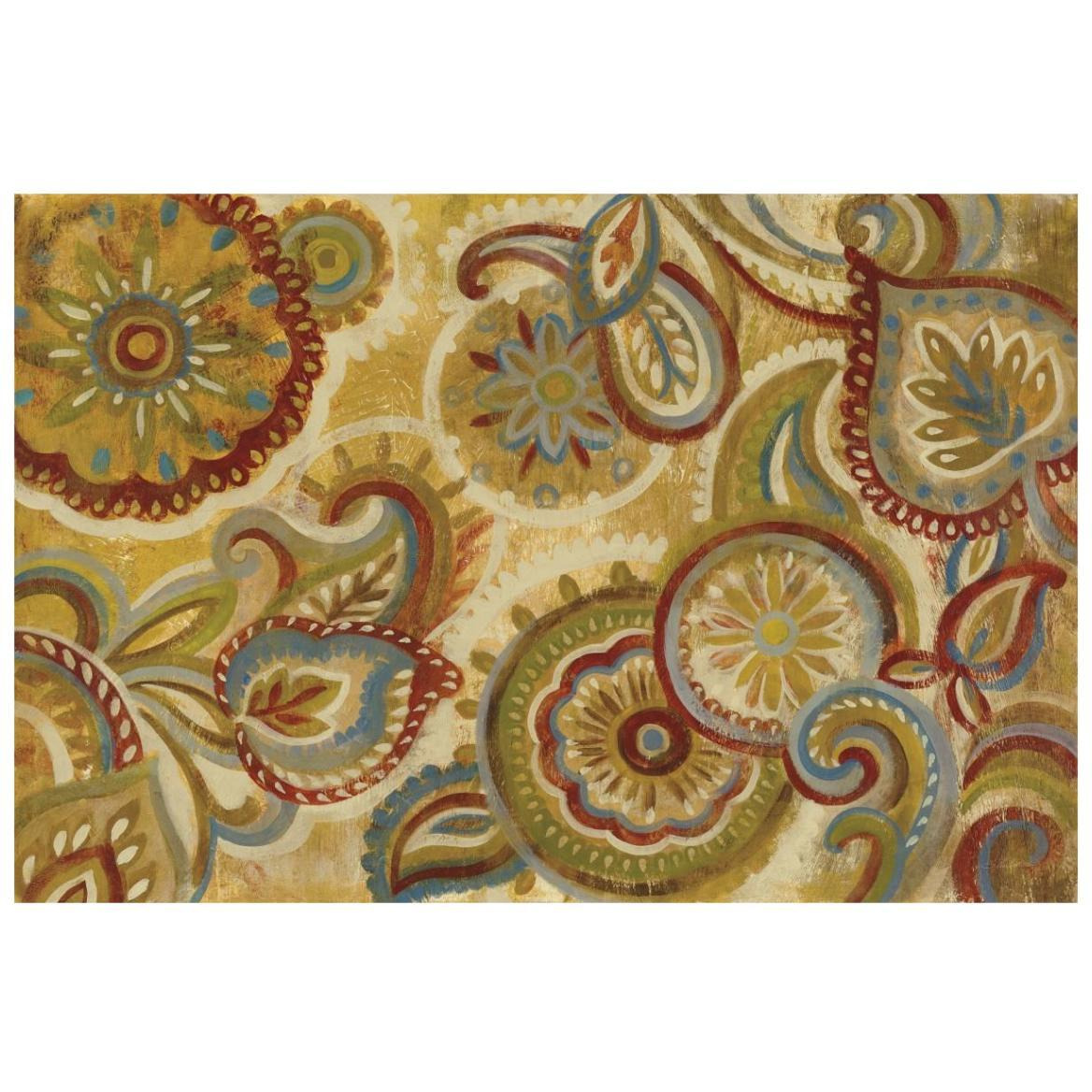 Mandala and Paisley -Paper Art-20&quotx14"