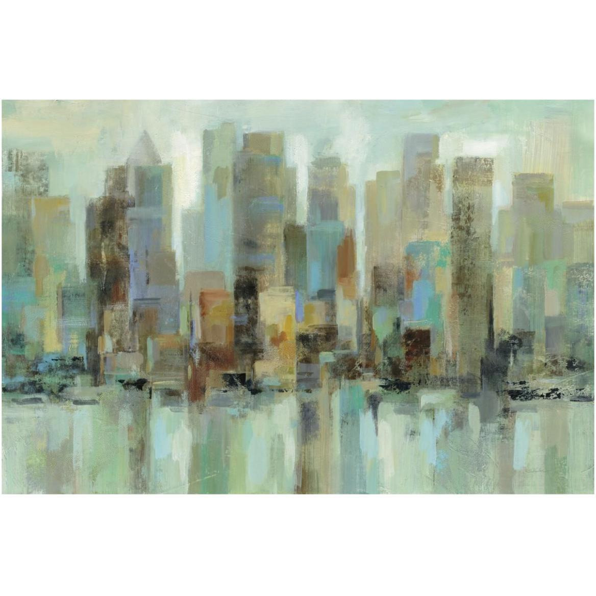 Morning Reflections -Paper Art-62&quotx42"