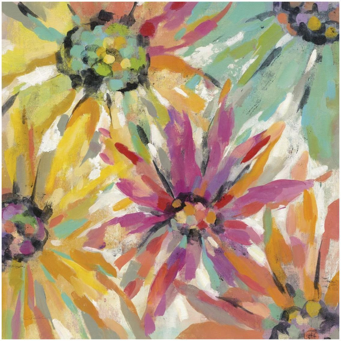 Abstracted Petals II -Paper Art-32&quotx32"