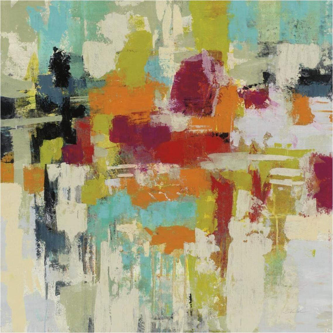 Summer Silk Road -Paper Art-38&quotx38"