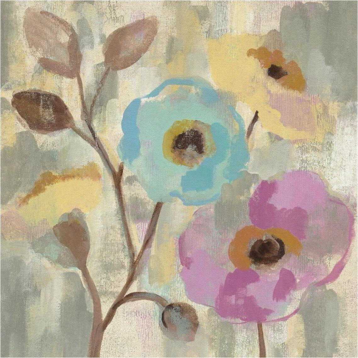 Fog and Flowers III -Paper Art-38&quotx38"