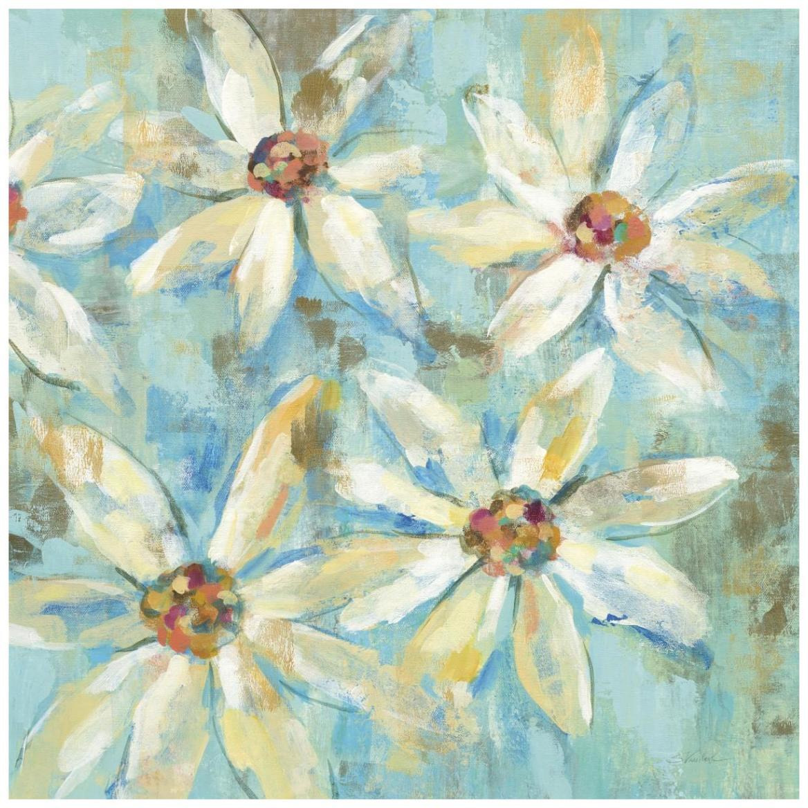 Fjord Floral II -Paper Art-42&quotx42"