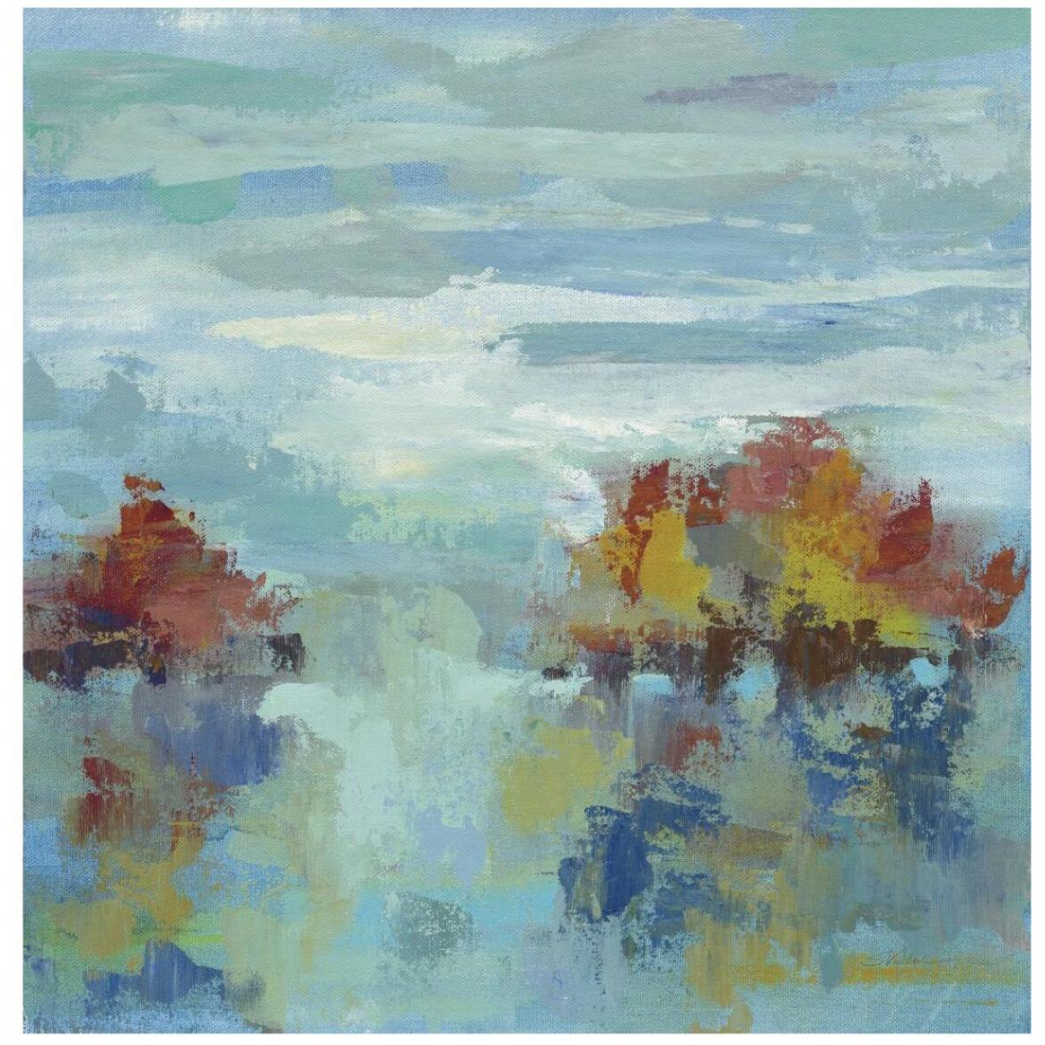 Morning Mist II -Paper Art-42&quotx42"