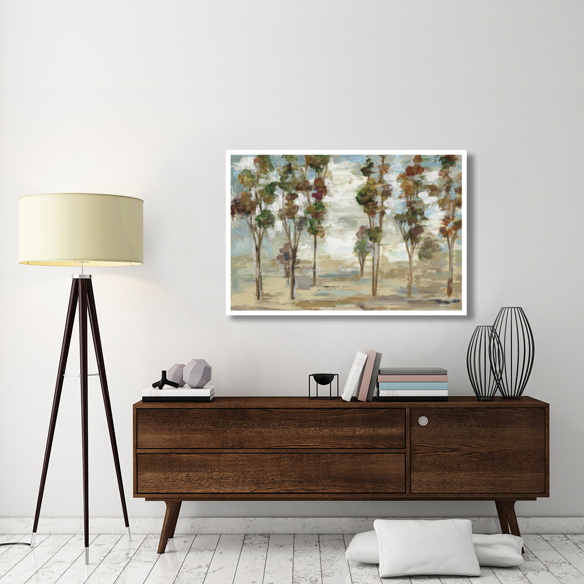 Serene Forest -Paper Art-50&quotx34"