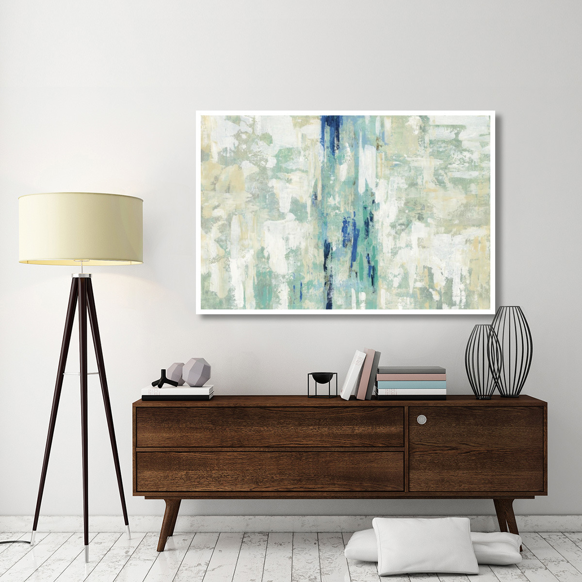 Underwater Reflections -Paper Art-62&quotx42"