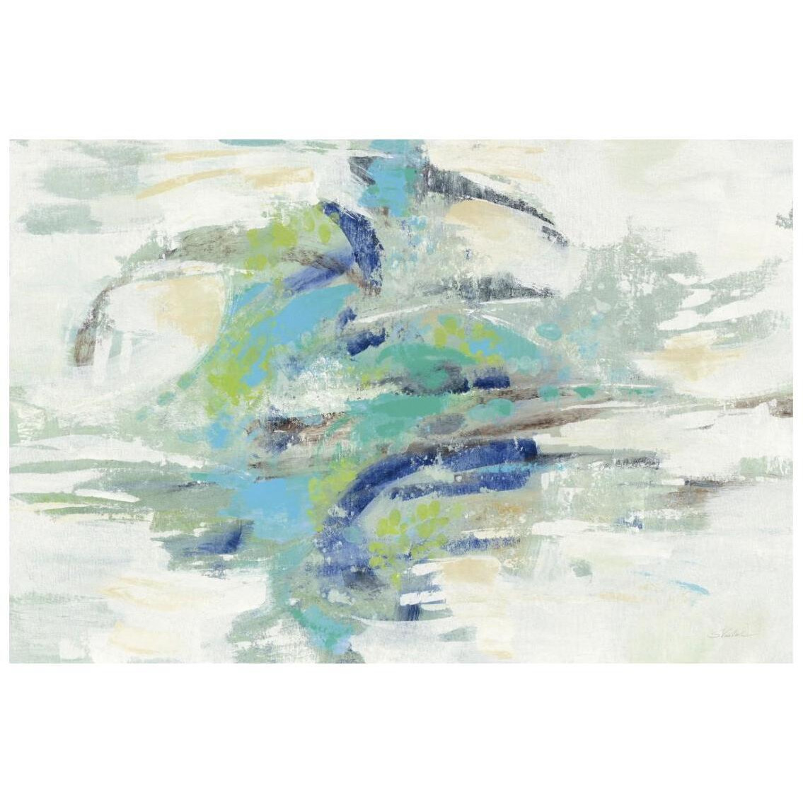 River Whirlpool -Paper Art-26&quotx18"