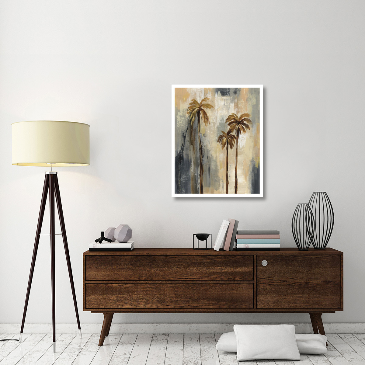 Palm Trees I -Paper Art-30&quotx37"