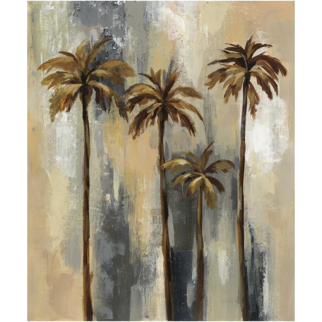 Palm Trees II -Paper Art-15.44&quotx18"