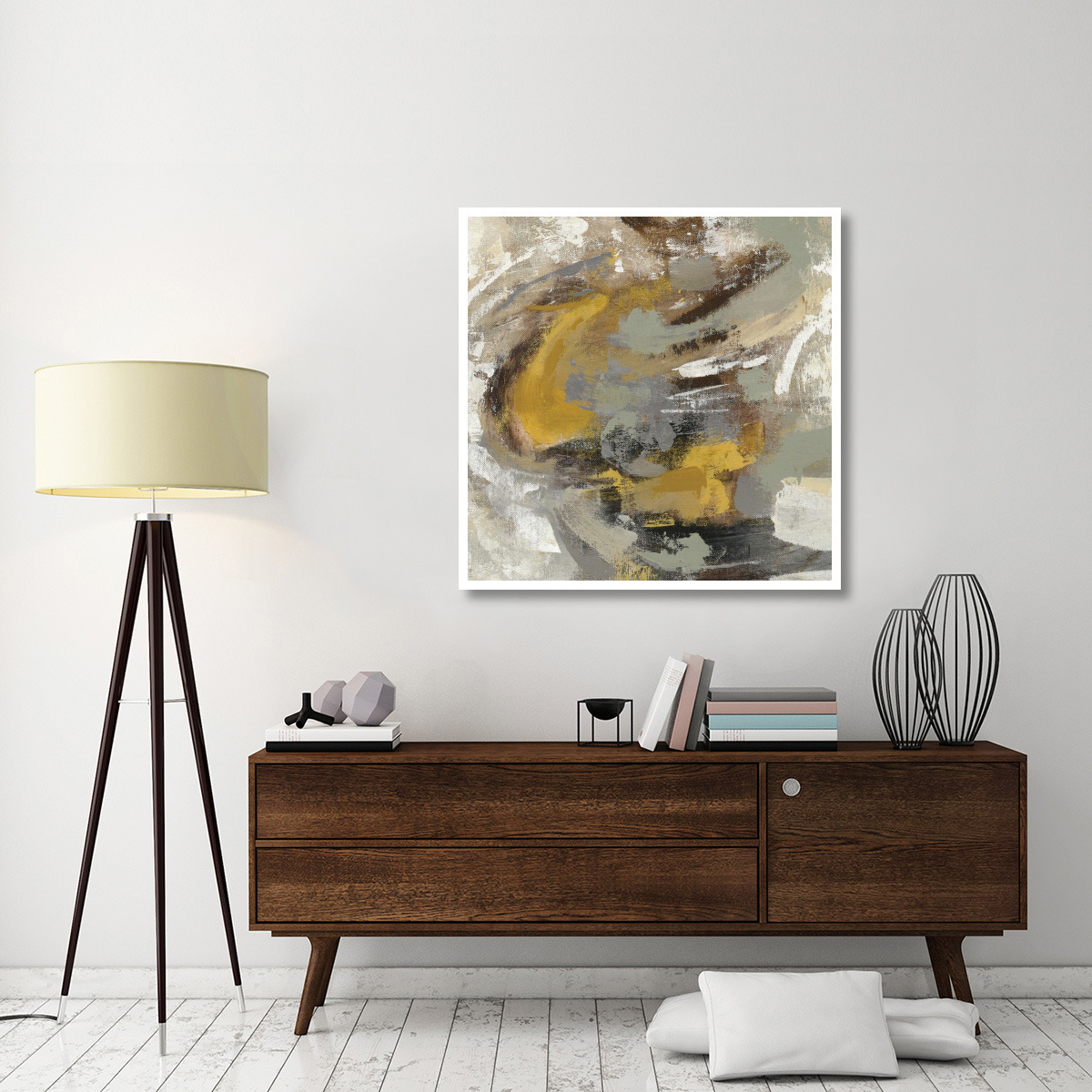Amber Ring v2 -Paper Art-42&quotx42"