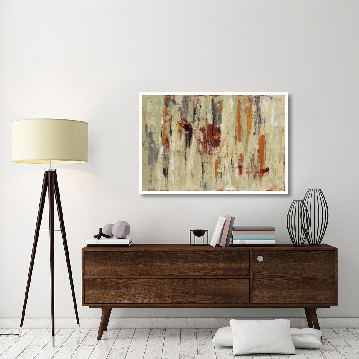 Graffiti Wall I Spice -Paper Art-50&quotx34"