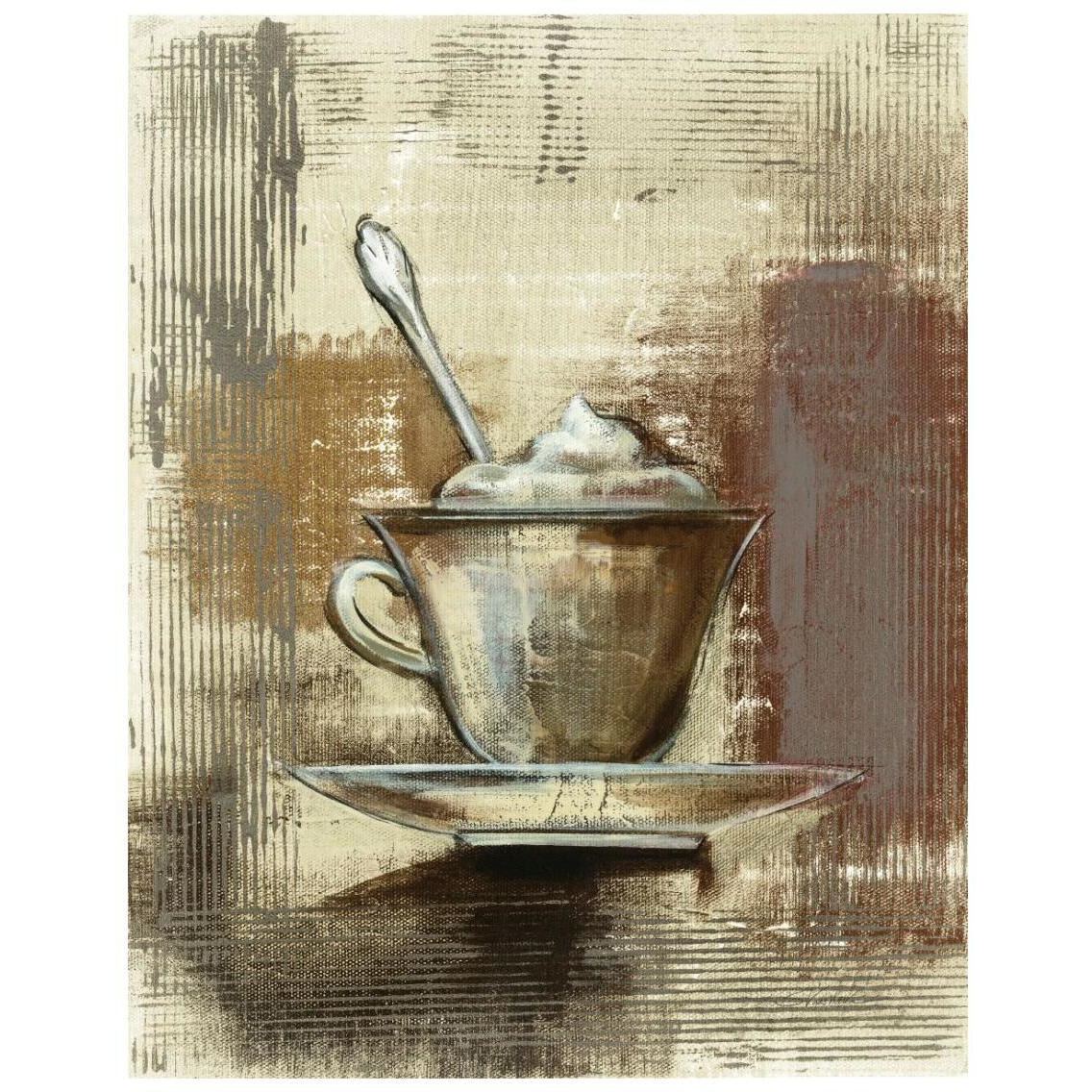 Cafe Classico III Neutral -Paper Art-22&quotx26"
