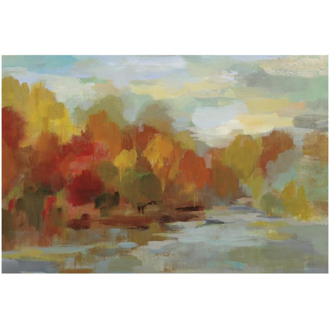 October Dreamscape -Paper Art-32&quotx22"