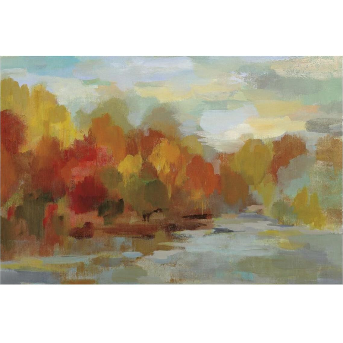 October Dreamscape -Paper Art-38&quotx26"