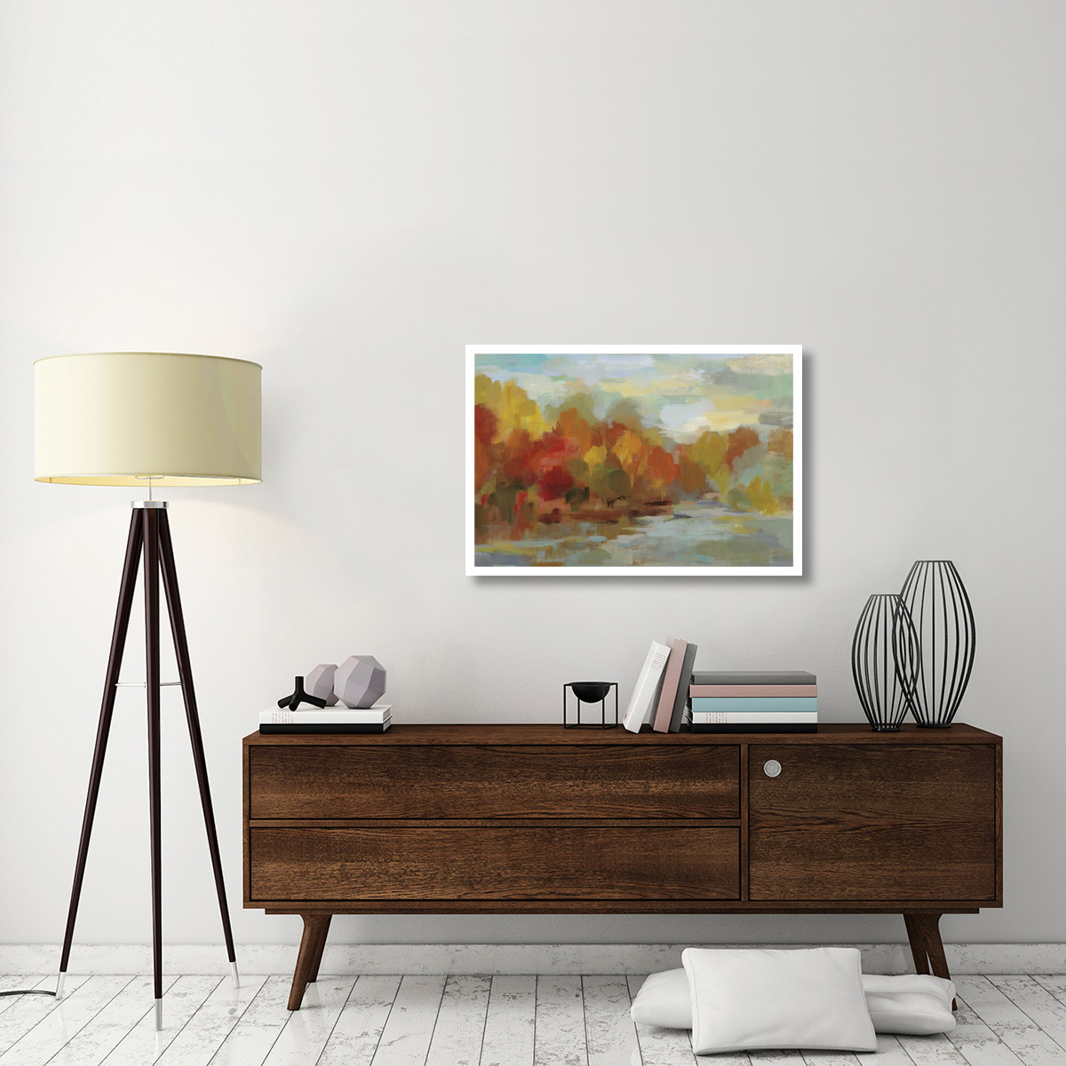 October Dreamscape -Paper Art-38&quotx26"