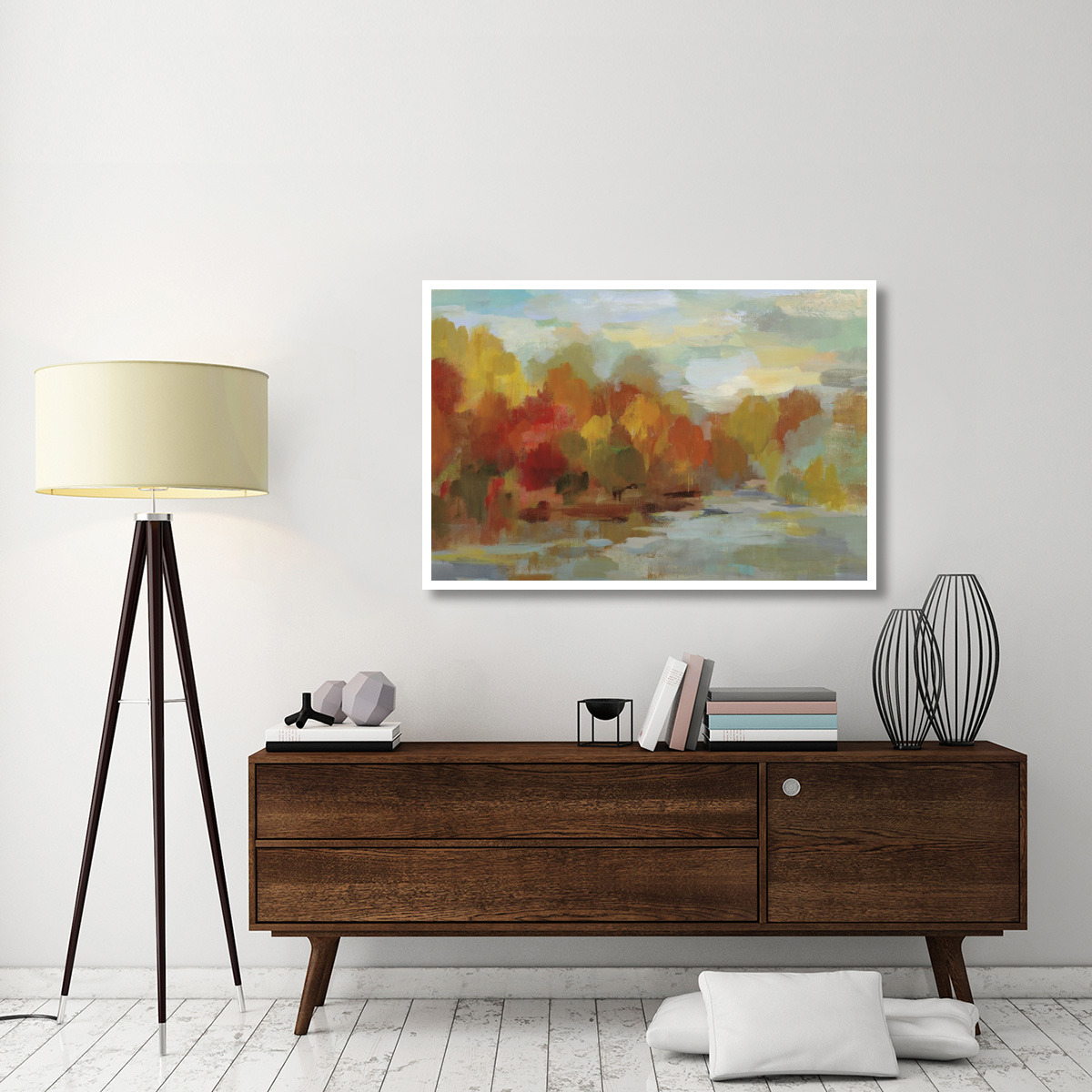 October Dreamscape -Paper Art-50&quotx34"