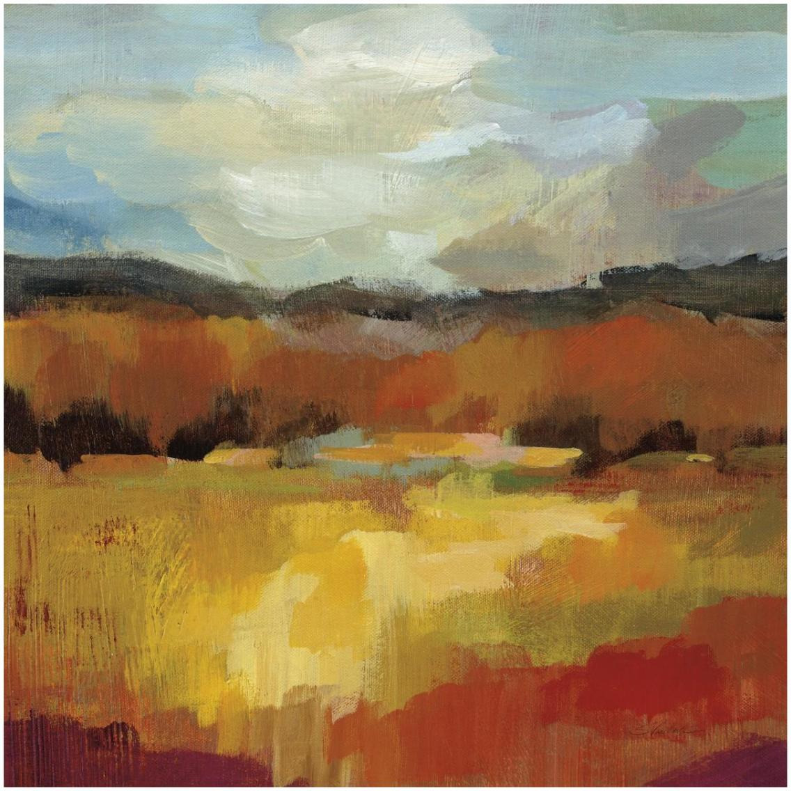 October Moment II -Paper Art-32&quotx32"